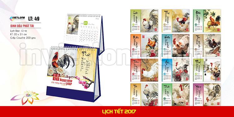 Kết quả hình ảnh cho in lich tet bien hoa 2017
