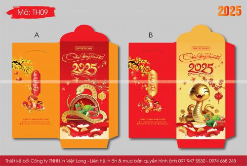 Bảng báo giá in bao lì xì Tết
