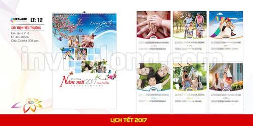 Cơ sở in lịch Tết uy tín tại Hà Nội
