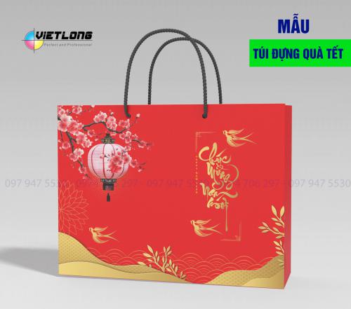 10 Mẫu túi đựng quà Tết 2025 thiết kế riêng cực đẹp