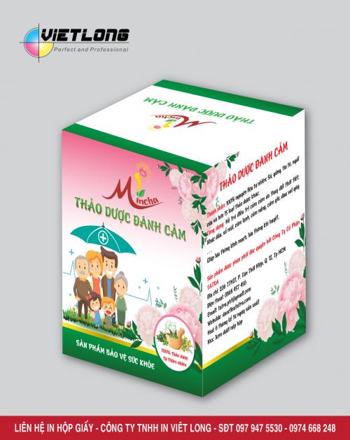 Địa chỉ in hộp giấy đựng mỹ phẩm Đẹp Rẻ tại Hà Nội