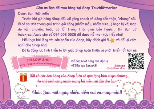 38+ mẫu thanks card, thư cảm ơn cho Shop online
