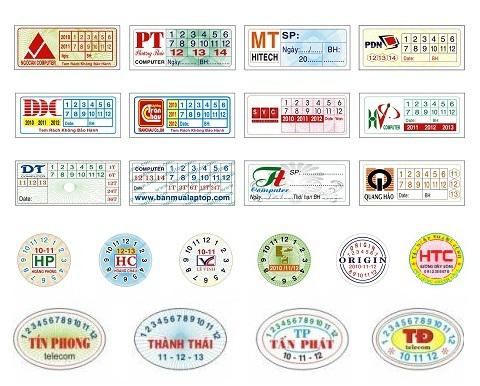 Dịch vụ in tem bảo hành điện thoại giá rẻ tại Hà Nội