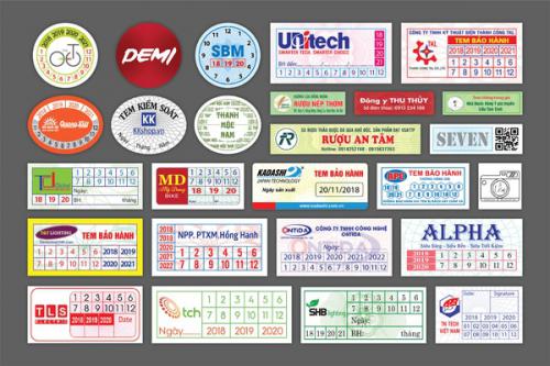 Tổng hợp mẫu tem bảo hành, tem vỡ mới nhất 2023