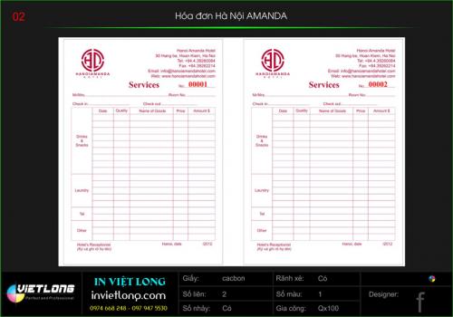 Mẫu in hóa đơn bán hàng bán lẻ