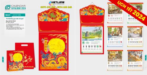 31 mẫu lịch Tết 52 tuần 2024 mới và đẹp nhất