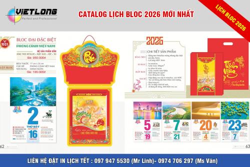 30+ mẫu lịch Bloc siêu đại 17x24cm xuân Bính Ngọ đẹp ấn tượng