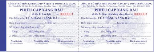 12 Mẫu phiếu cấp xăng dầu thông dụng nhất✔️