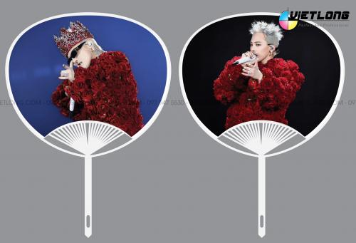 In quạt nhựa quảng cáo cho Event, sự kiện, Show ca nhạc