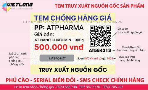 In Tem Truy xuất nguồn gốc sản phẩm Qrcode Phủ Cào SMS