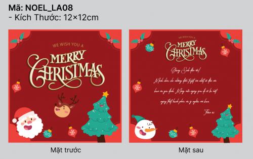 12 Mẫu Thiệp Giáng Sinh Noel cực đẹp Merry Christmas