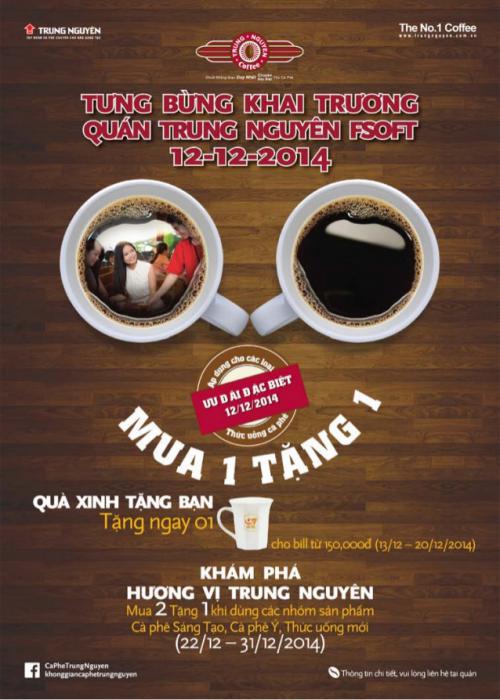 Mẫu thiết kế tờ rơi cafe độc đáo - In Việt Long