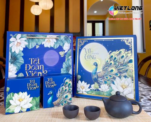 Vỏ Hộp Bánh Trung Thu 2025 – Vũ Công Dạ Nguyệt Sang Trọng, Đặc Sắc