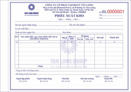 #35 mẫu Phiếu Nhập Kho - Phiếu Xuất Kho mới nhất TT 133 & 200