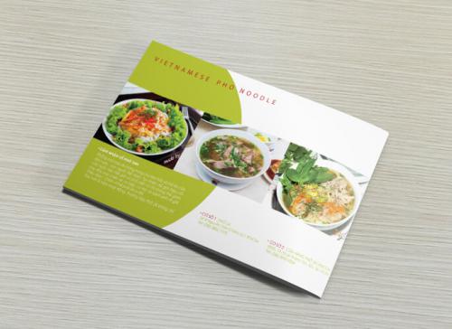 Tờ rơi cho nhà hàng giá rẻ tại Hà Nội