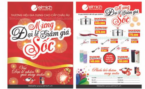 Tờ rơi sản phẩm hình thức quảng cáo mang lại hiệu quả cao