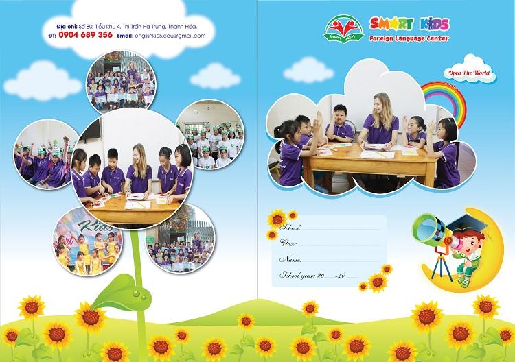 Mẫu kẹp file đẹp cho trường mầm non