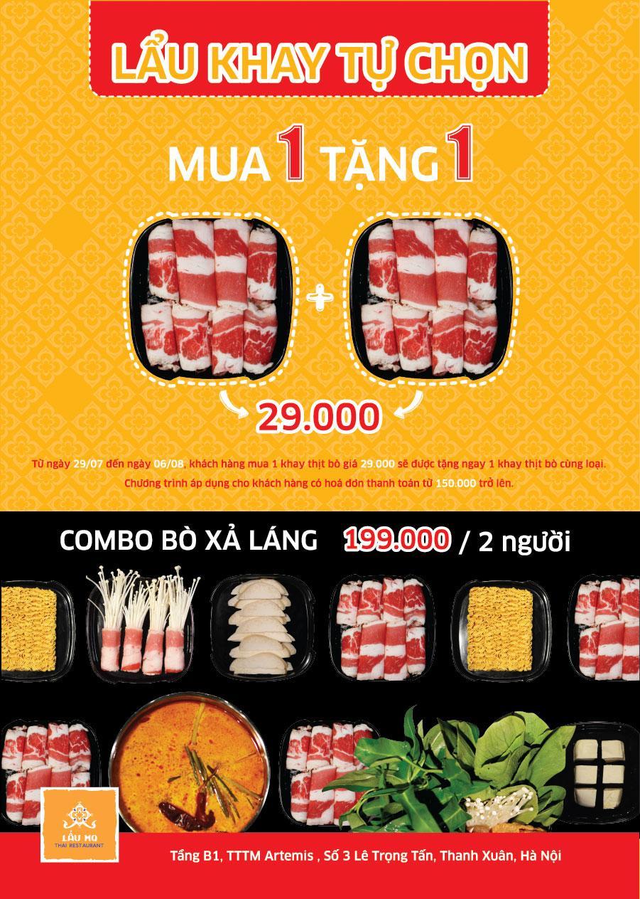 MẪU TỜ RƠI LẨU KHAY TỰ CHỌN