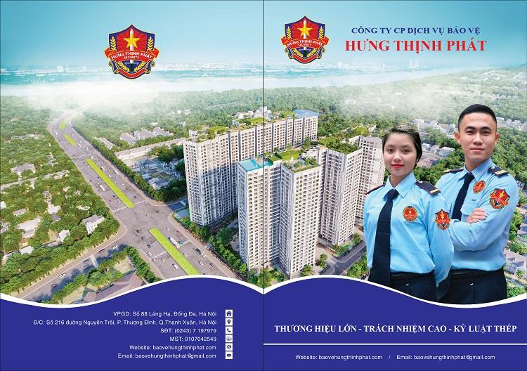 Mẫu kẹp file công ty bảo vệ