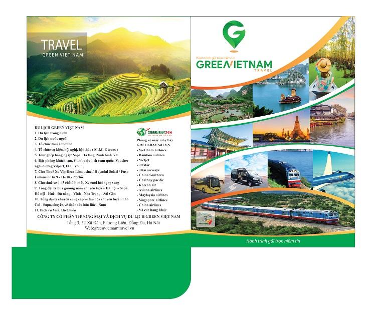 Mẫu kẹp tài liệu travel