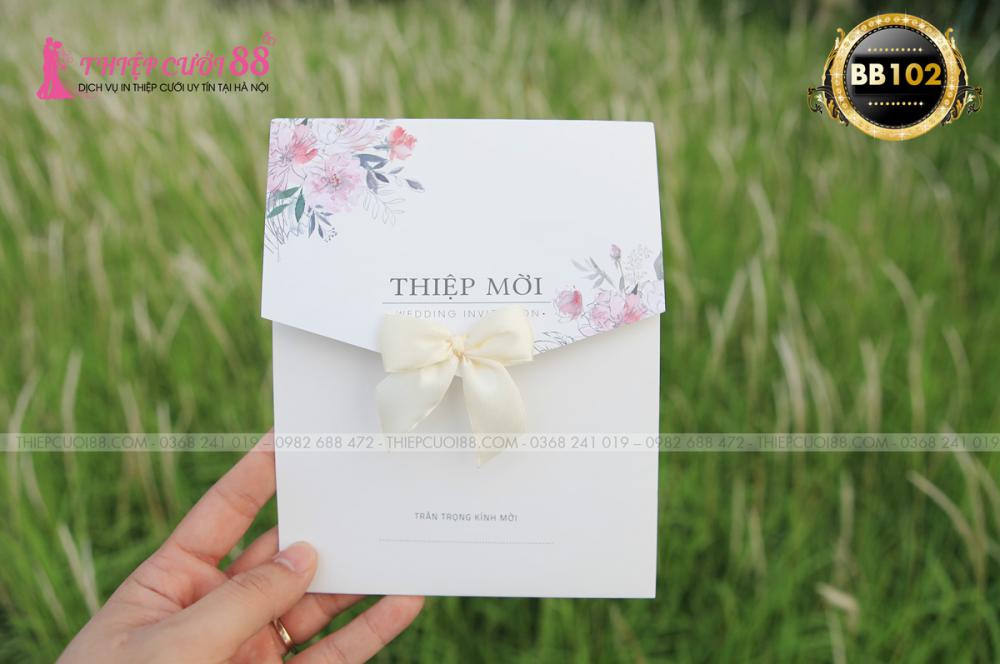 Mẫu thiệp cưới BB102