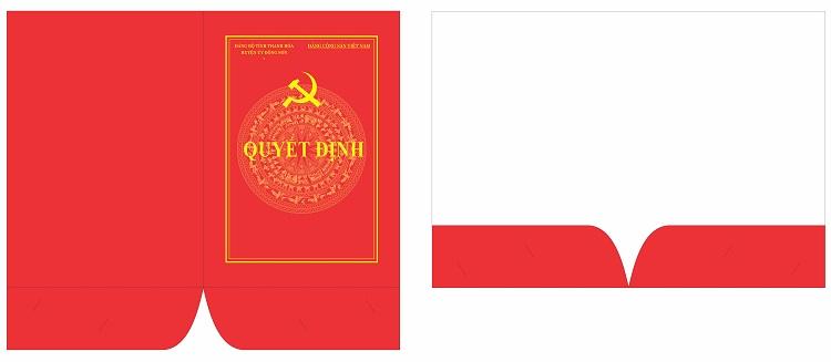 Mẫu kẹp file 2 tai cài