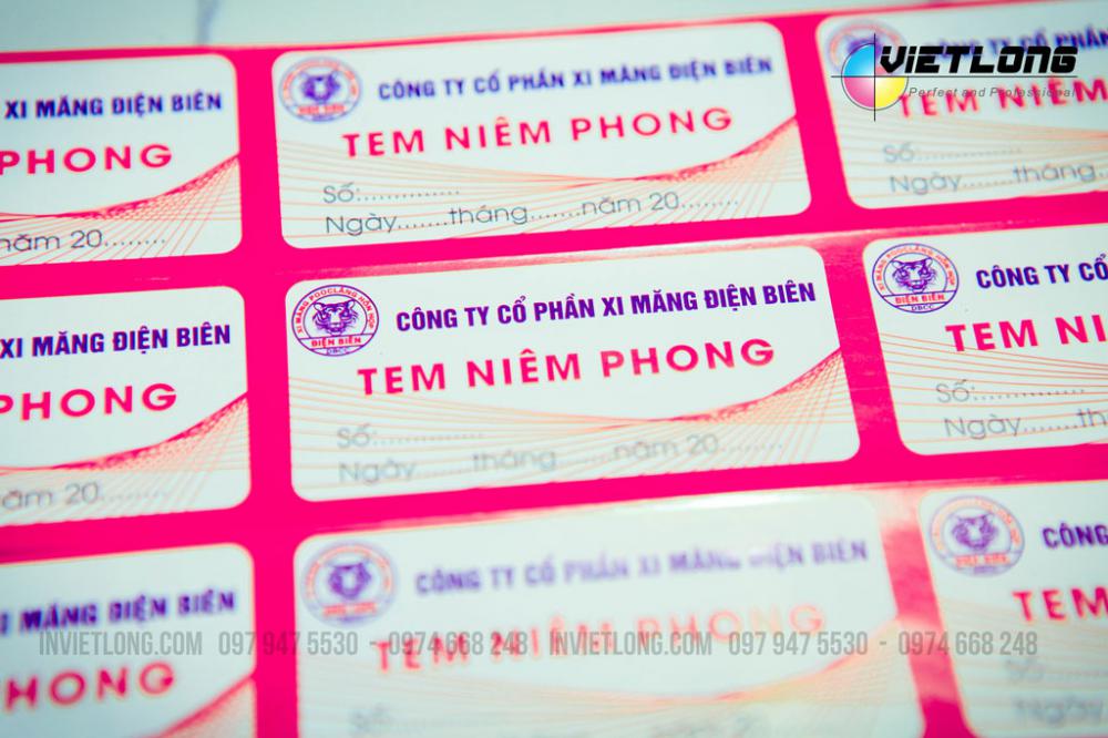 Mẫu tem niêm phong Mẫu Tem Niêm Phong