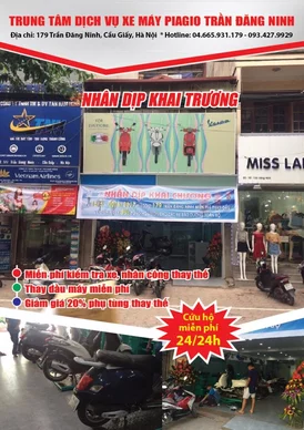 TỜ RƠI KHAI TRƯƠNG CỬA HÀNG XE MÁY