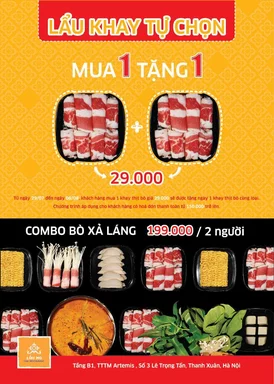MẪU TỜ RƠI LẨU KHAY TỰ CHỌN