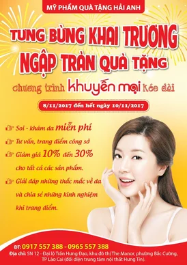 MẪU TỜ RƠI MỸ PHẨM