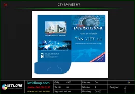 Mẫu kẹp file CTY Tân Việt Mỹ