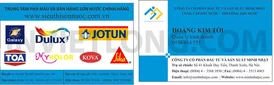 Mẫu Card Visit CTY Minh Nhật