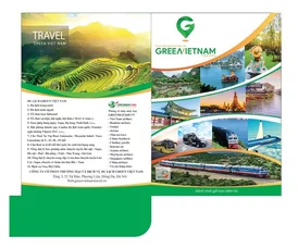 Mẫu kẹp tài liệu travel