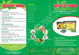 Mẫu tờ rơi công ty dược phẩm
