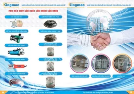 Mẫu tờ rơi nhôm kính máy sản xuất