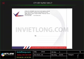 Mẫu phong bì công ty Vạn Lý