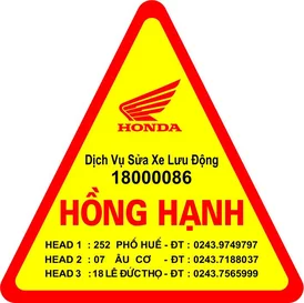 Mẫu tem dán đuôi xe máy