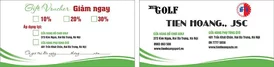 Voucher Golf Tiến Hoàng