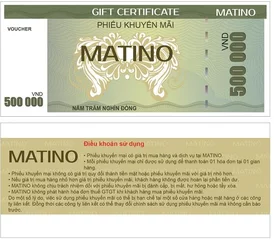 Mẫu Voucher Matino