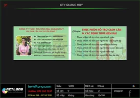 Mẫu Card Visit CTY Tuấn Tâm