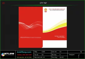 Mẫu kẹp file CTY T&T