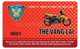 Mẫu thẻ nhựa CTY Ngự Lâm