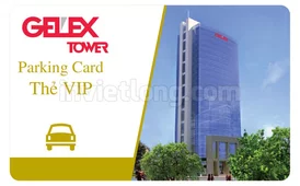 Mẫu thẻ chip gửi xe GELEX TOWER