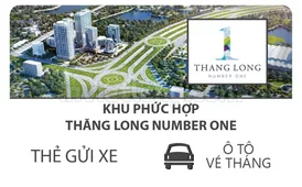 Mẫu thẻ từ khu Thăng Long Number One