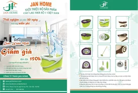 Mẫu tờ rơi CTY Jan Home