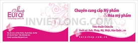 Mẫu Card Visit Euro shop