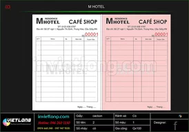 Mẫu Order Mhotel