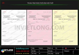 Mẫu hóa đơn đặt hàng MEDIA GIFT