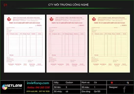 Mẫu phiếu xuất kho kiêm giao hàng CTY Môi trường công nghệ