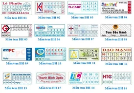 Mẫu tem vỡ bảo hành tổng hợp 5